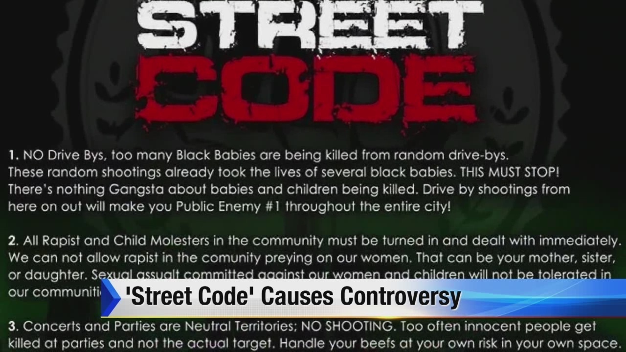 Detroit 'Street Code' is causing controversy